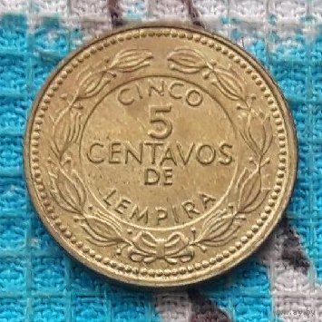Гондурас 5 центаво 2006 года, UNC.