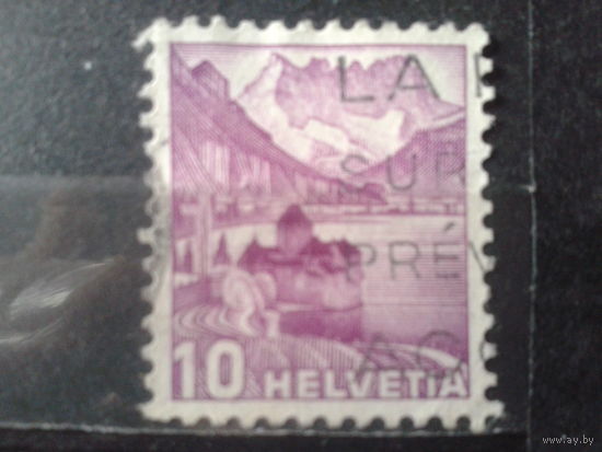Швейцария 1936 Стандарт, ландшафт 10с