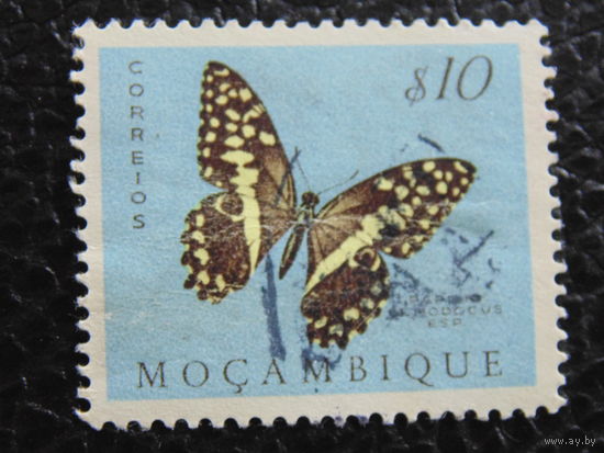 Португальская колония Мозамбик. Бабочка. 1953г.