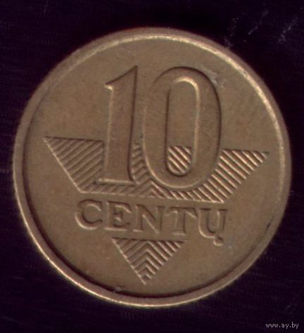 10 центов 2008 год Литва