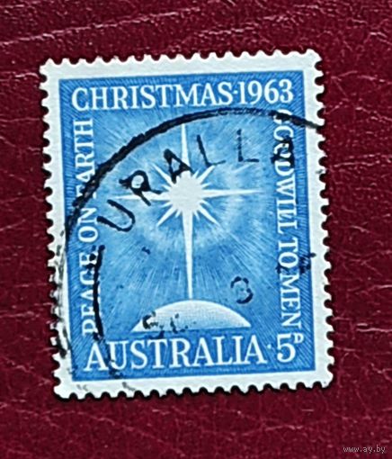 Австралия, 1м, Рождество-63, гаш
