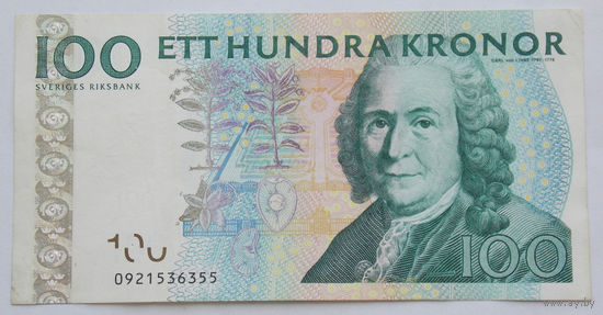 Швеция 100 крон  (1986-2003)