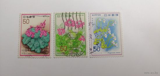 Япония 1978. Охрана природы. Флора. Полная серия