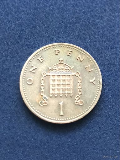 Великобритания 1 пенни 1990