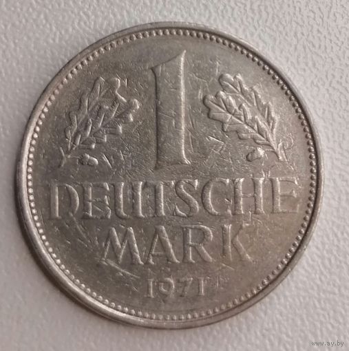 Германия 1 марка, 1971 "G" (лот 0037), ОБМЕН.