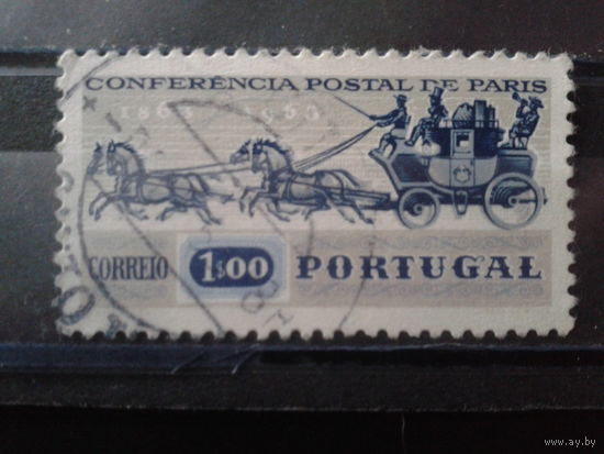 Португалия 1963 Почтовая карета