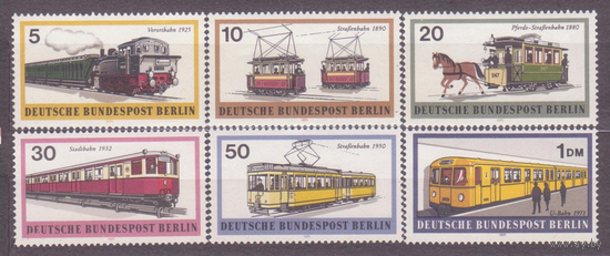 1971 Германия Берлин Городской Транспорт  379 - 384 п/c **\\5