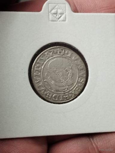 1 грош 1537 Пруссия отличный в коллекцию