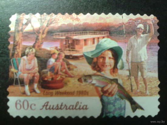 Австралия 2010 Семейный отдых в 80-е годы, рыбалка