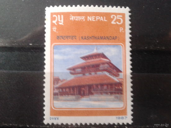 Непал 1987 Храм**