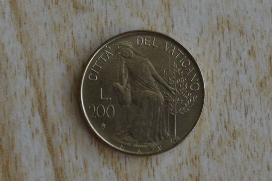 Ватикан 200 лир 1979