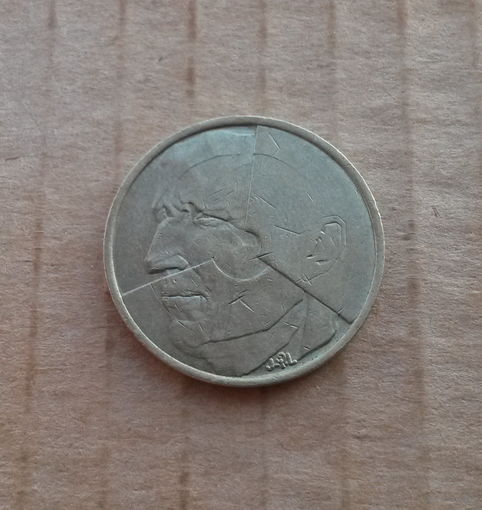 Бельгия, 5 франков 1986 г., на фламандском