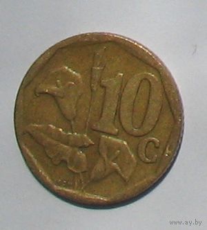 ЮАР, 10 центов 1998