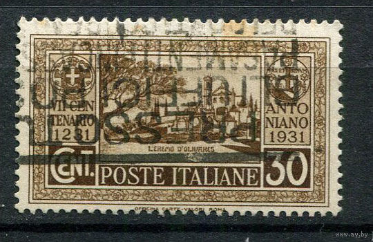 Королевство Италия - 1931 - Эрмитаж Оливарес 30C - [Mi.364] - 1 марка. Гашеная.  (Лот 111Ai)