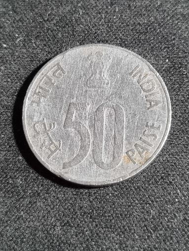 Индия 50 пайс 1988