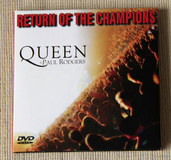Queen + Paul Rodgers "Return Of The Champions" 2CD+DVD