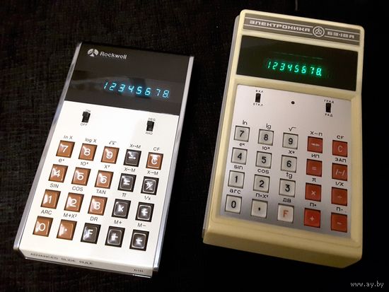 Калькулятор Rockwell 61R - отец Электроники Б3-18А