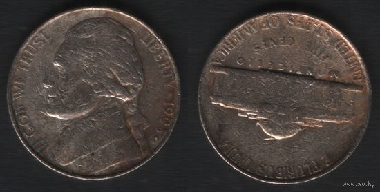 США km192A 5 центов 1993 год (D) kmA192.2 (f2
