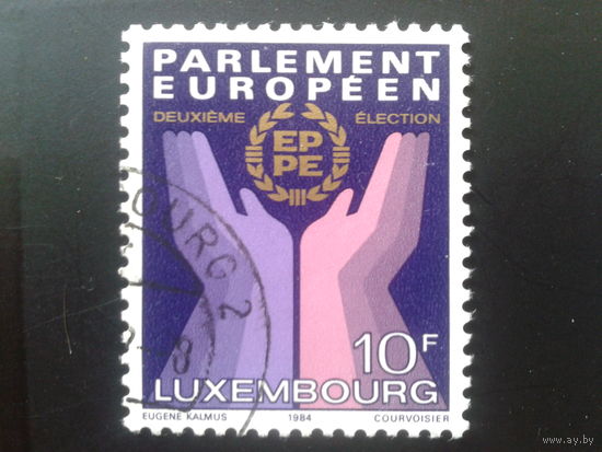 Люксембург 1984 эмблема, руки