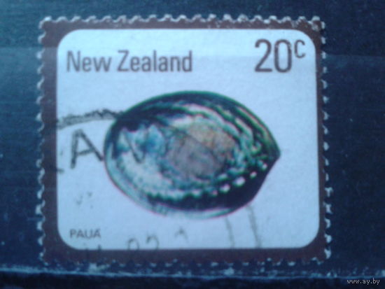 Новая Зеландия 1978 Морская ракушка