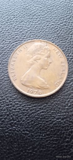 Новая Зеландия 2 цента 1976 г.