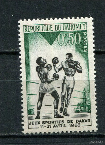 Дагомея - 1963 - Спорт. Бокс 0,50С - [Mi.213] - 1 марка. MNH.  (LOT DX29)-T10P29