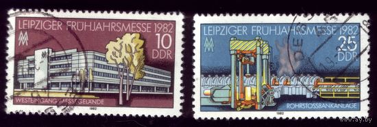 2 марки 1982 год ГДР 2683-2684