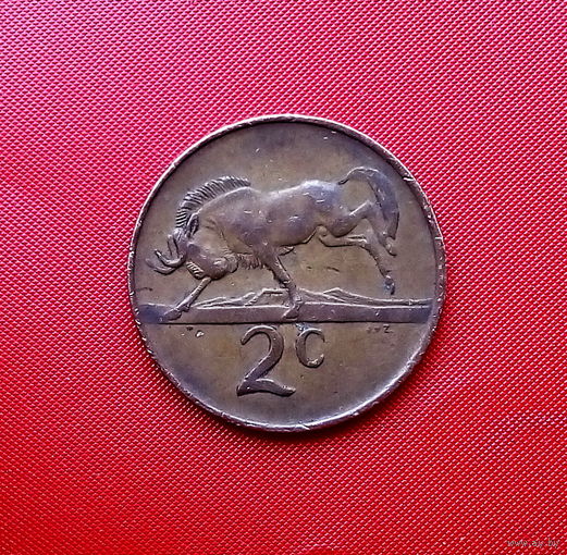 85-08 ЮАР, 2 цента 1983 г.