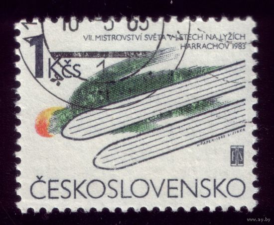 1 марка 1983 год Чехословакия 2709