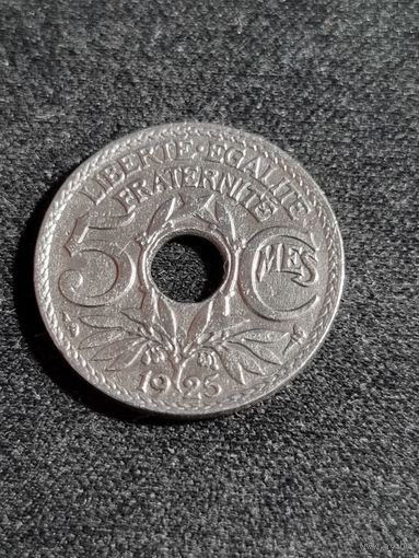 Франция 5 сантимов 1925