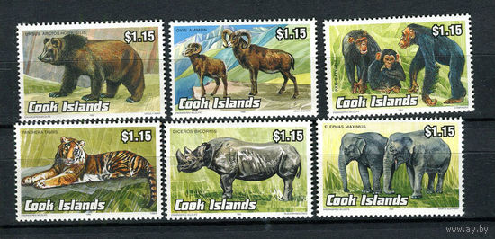 Острова Кука - 1992 - Фауна - [Mi. 1341-1346] - полная серия - 6 марок. MNH.