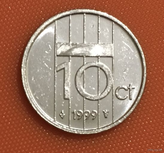 106-16 Нидерланды, 10 центов 1999 г.