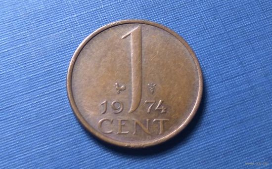 1 цент 1974. Нидерланды.