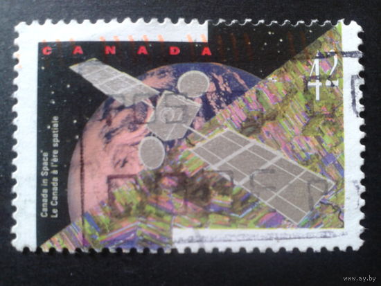 Канада 1992 космос, спутник