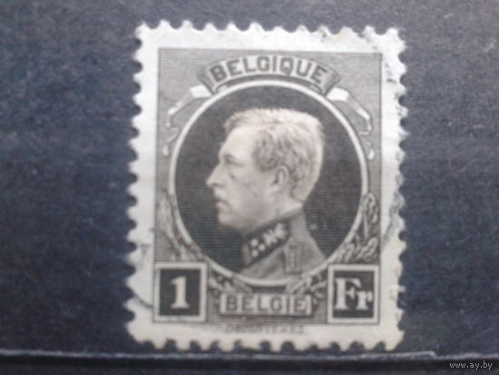 Бельгия 1922 Король Альберт 1  1 франк