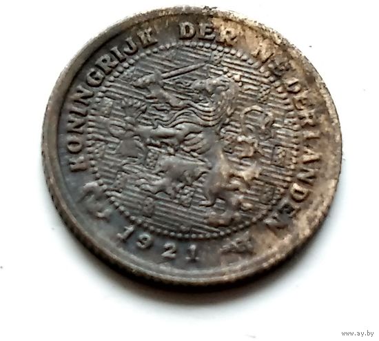 Нидерланды 1/2 цента, 1921 1-11-23