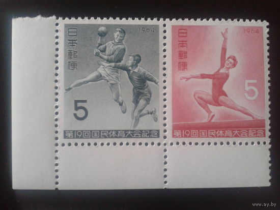 Япония 1964 спорт, сцепка