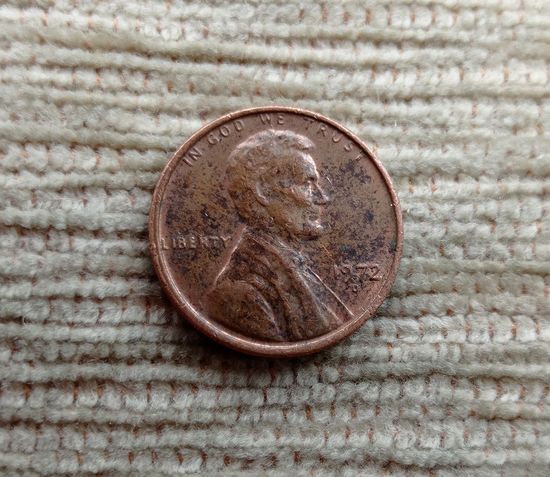 Werty71 США 1 цент 1972 D