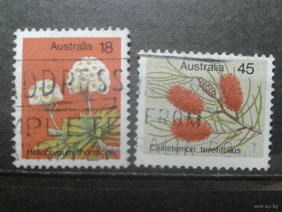 Австралия 1975 Стандарт, растения полная серия
