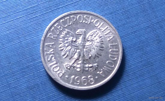 5 грошей 1968. Польша. XF! (2)