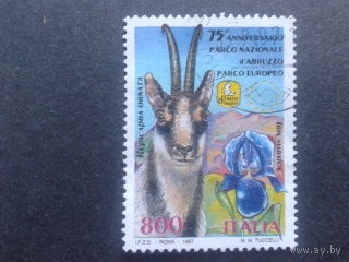 Италия 1997 нац. парк козел