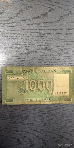 Ливан, 1000 ливров