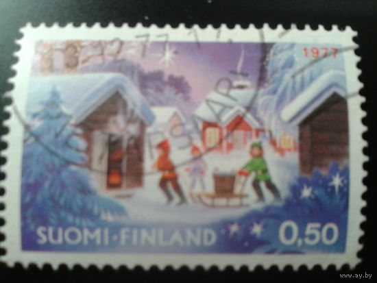 Финляндия 1977 Рождество