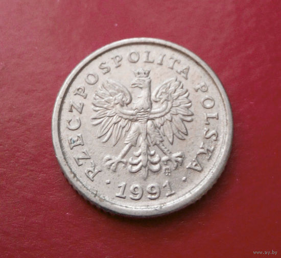 10 грошей 1991 Польша #11