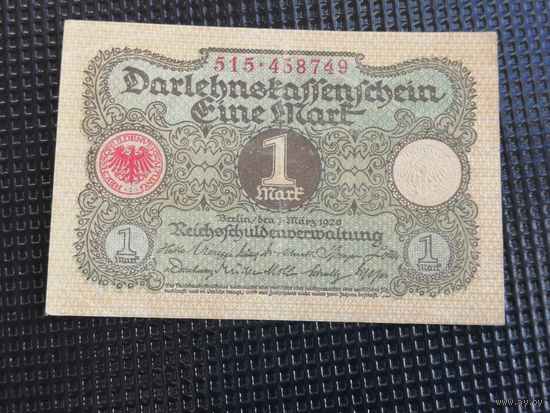 Германия Нотгельд 1 марка 1920