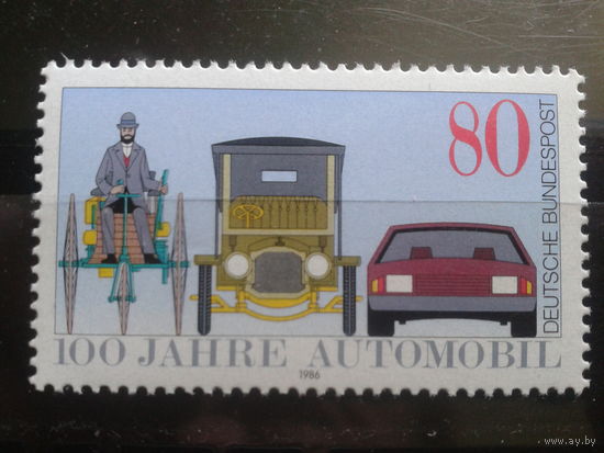 ФРГ 1986 100 лет автомобилю Михель-2,4 евро