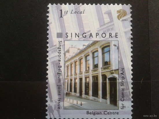Сингапур, 2005. Архитектура Брюсселя**, бывший магазин тканей 1903г.