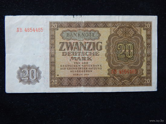 ГДР 20 марок 1948 г