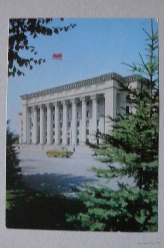 ДМПК, 14-07-1977; Подгорный Б.(фото), Алма-Ата. Дом Правительства; чистая.