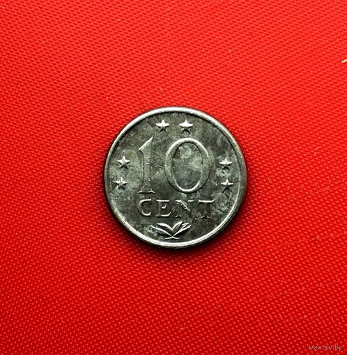 54-25 Антильские острова, 10 центов 1976 г.